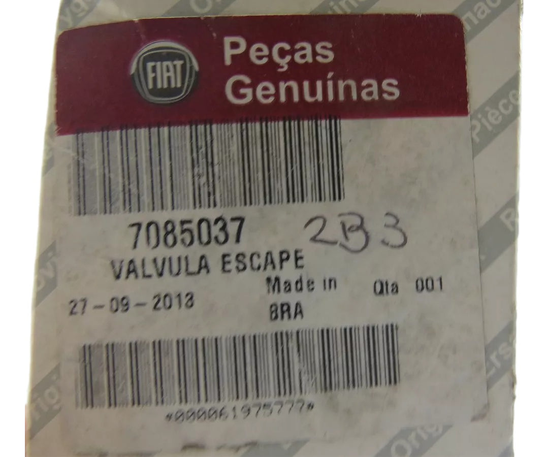 Válvula de Escape para Doblo Idea Palio Punto Siena Stilo Original Fiat 7085037