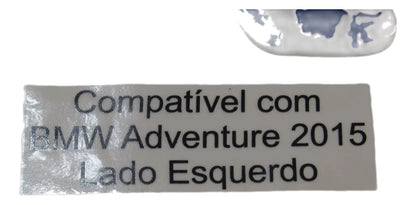Par Adesivo Adventure Protetor Lateral Esquerdo Tanque BMW Original Speed Style PLBM0023R090