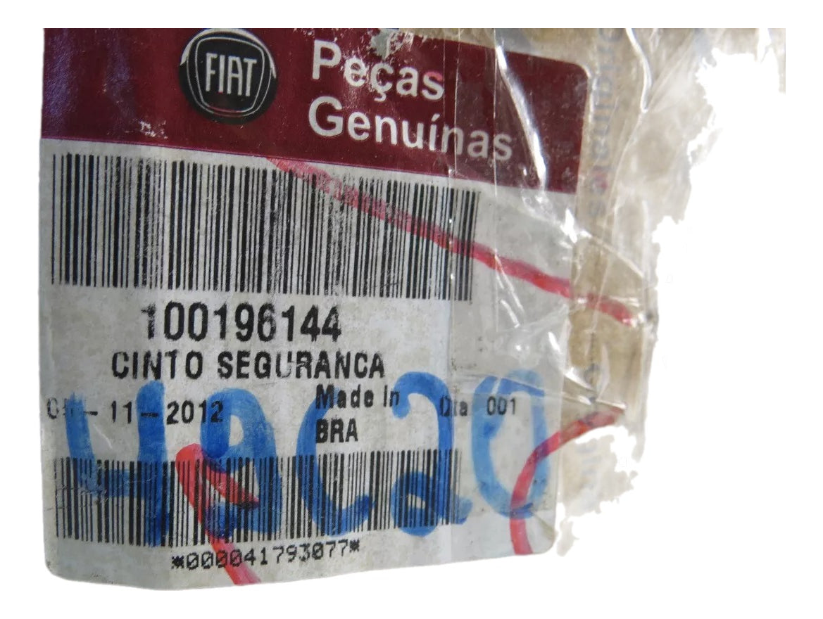 Cinto de Segurança Dianteiro Lado Direito Grand Siena 12/21 Palio 12/17 Original 100196144