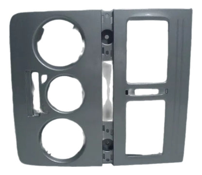 Moldura Central Painel Prata Palio 04/17 Siena 04/16 Strada 04/20 Original Fiat 100213133