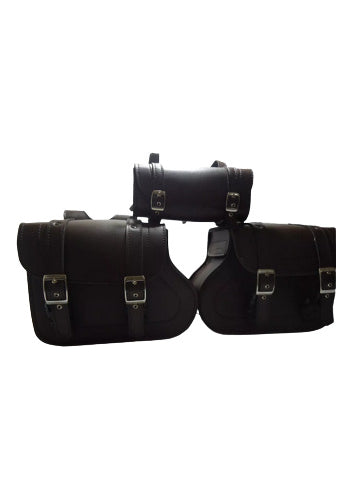 Kit Alforge Marrom Intruder 125/250 Novo com Detalhe Original Suzuki