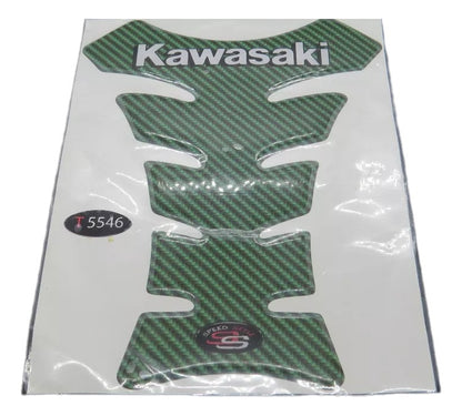 Adesivo Resinado Protetor Tanque Verde Kawasaki ER6N Original Speed Style TPKW5577P001