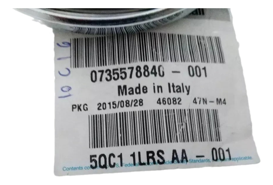 Emblema Tampa Traseira Fiat Grand Siena Palio 2013/2020 Original 735578840