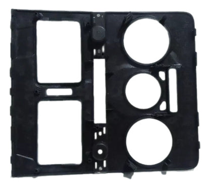 Moldura Central Painel Prata Palio 04/17 Siena 04/16 Strada 04/20 Original Fiat 100213133