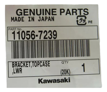 Suporte Inferior Baú Kawasaki Versys 650 2017/2021 Original Kawasaki 11056-7239