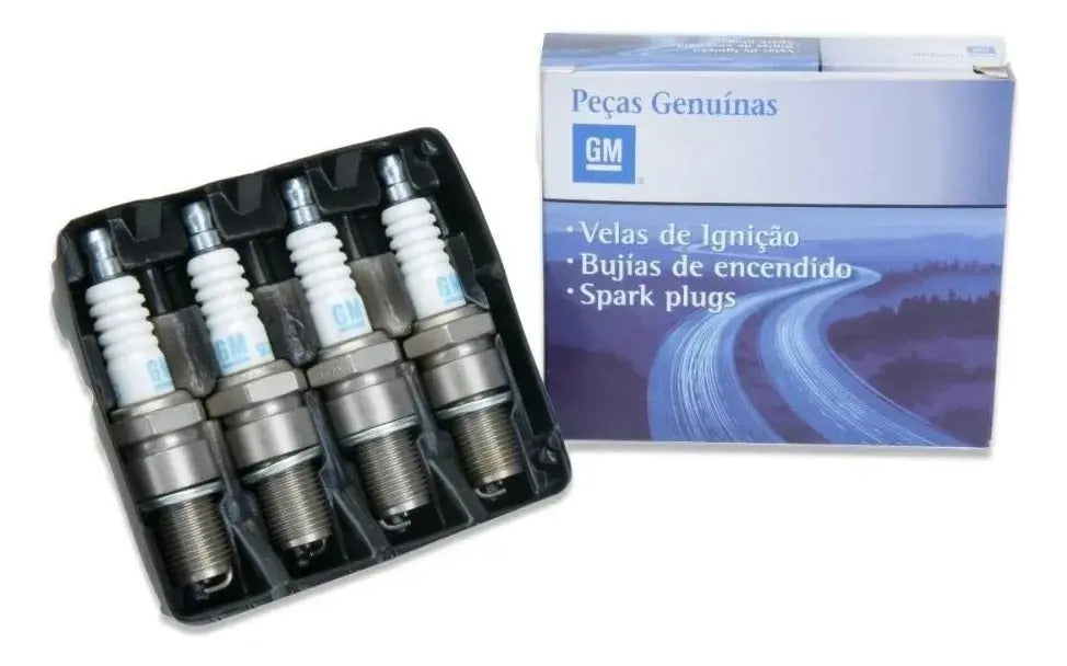 Jogo Velas Igniçao Nova S10 2.5 Flex 15 A 22 Original Gm