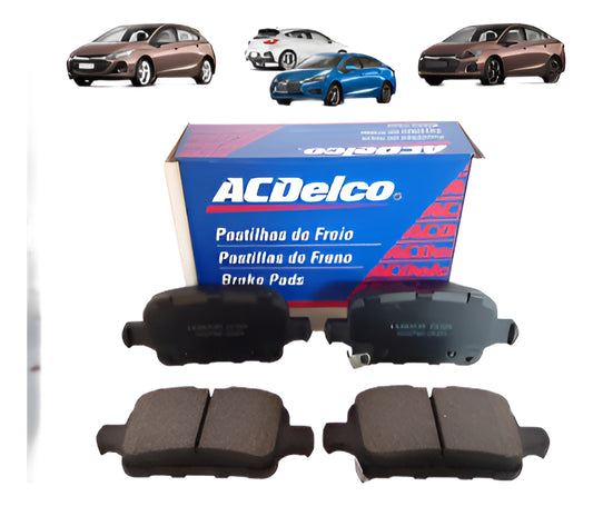 Jogo Pastilhas Freio Traseiro Cruze Corsa Original