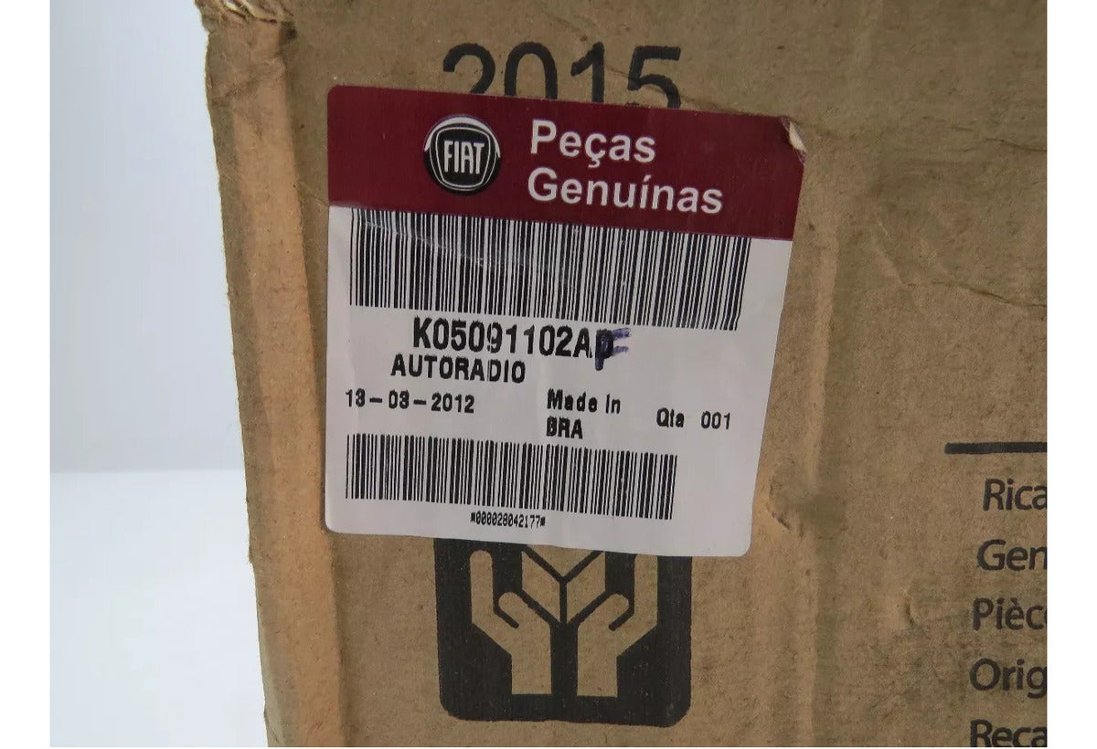 Rádio Dodge Chrysler Journey 2009/2015 Chrysler 200 2011/2014 Original K05091102AF