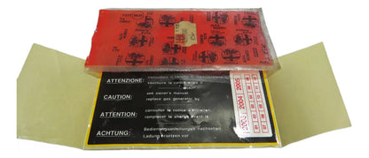 Etiqueta Advertência Airbag Alfa Romeo Original 12857080