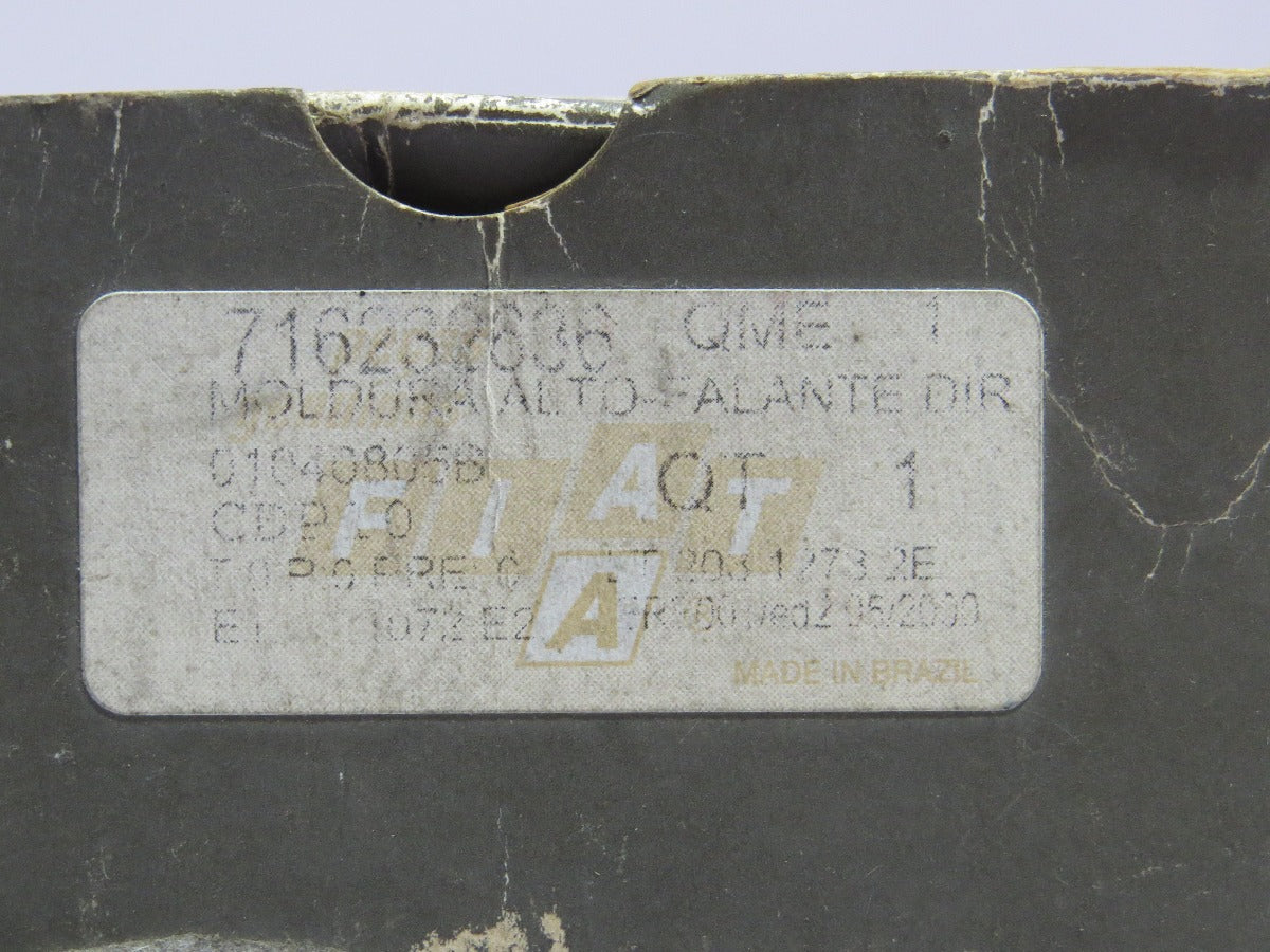 Tela do Alto Falante Painel Direito Brava 00/03 Marea 97/07 Original Fiat 716232636