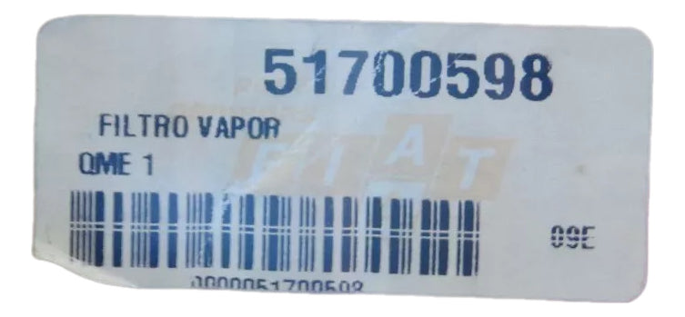 Filtro Canister Bravo 11/16 Stilo 03/11 Original Fiat 51700598