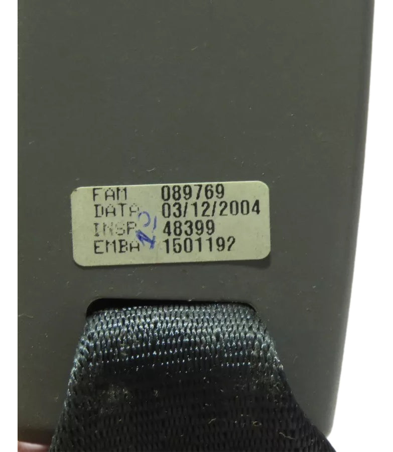 Fecho do Cinto de Segurança Central Fiat Stilo 2003/2011 Original Fiat 100163144