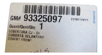 Capa Externa Cobertura Correia Dentada Astra 99/11 Zafira 01/11 Original GM 93325097