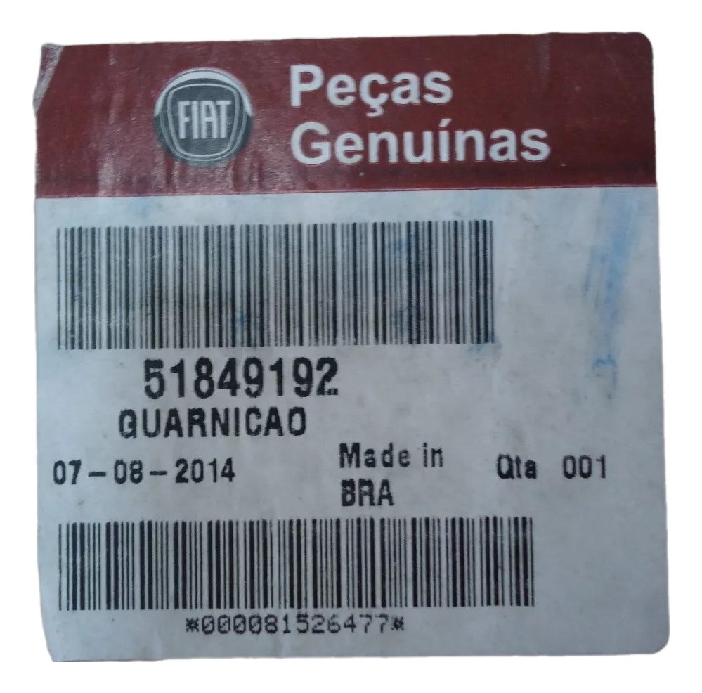 Borracha Canaleta Vidro Direito Palio 2012/2017 Original Fiat 51849192