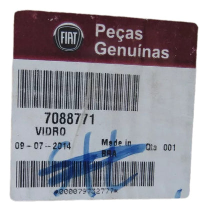 Lente Espelho Retrovisor Esquerdo Fiorino 2004/2013 Original Fiat 7088771