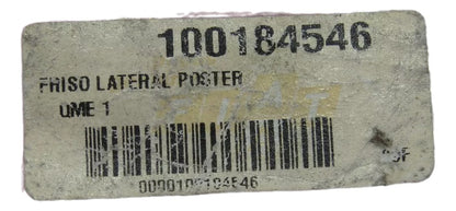 Friso Pequeno Porta Traseira Lado Esquerdo Uno Mille 2004/2013 Original Fiat 100184546