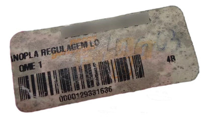 Manopla Banco Regulagem Lado Direito Doblo 02/09 Palio 96/17 Strada 98/13 Original Fiat 129331636