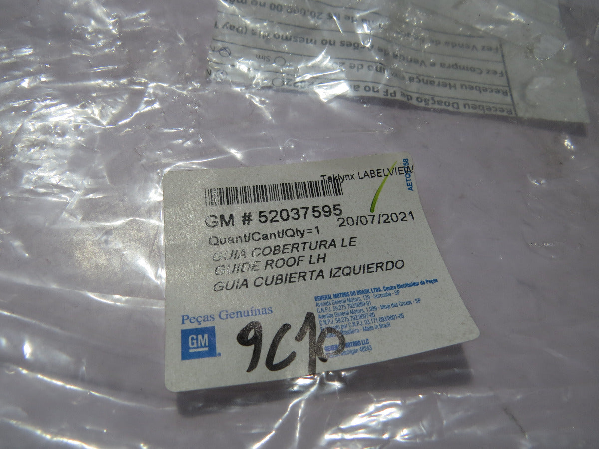Trilho Guia Parachoque Dianteiro Esquerdo S10 2012/2022 Original GM 52037595