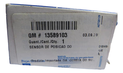 Sensor Posição Pedal Embreagem Tracker 2013/2014 Original GM 13589103