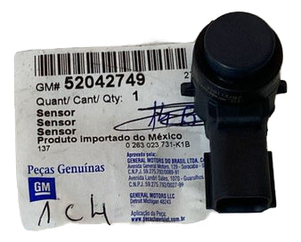 Sensor de Estacionamento Onix Tracker S10 Trailblazer Spin Cobalt Prisma Original GM 52042749