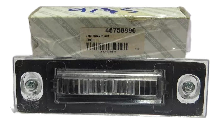 Lanterna de Placa Traseira com Lâmpada Fiat Stilo 2003/2011 Original Fiat 46758990