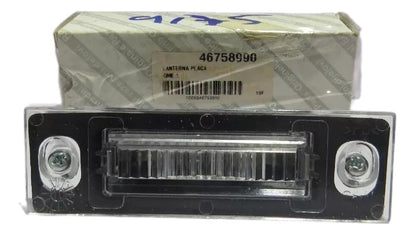 Lanterna de Placa Traseira com Lâmpada Fiat Stilo 2003/2011 Original Fiat 46758990