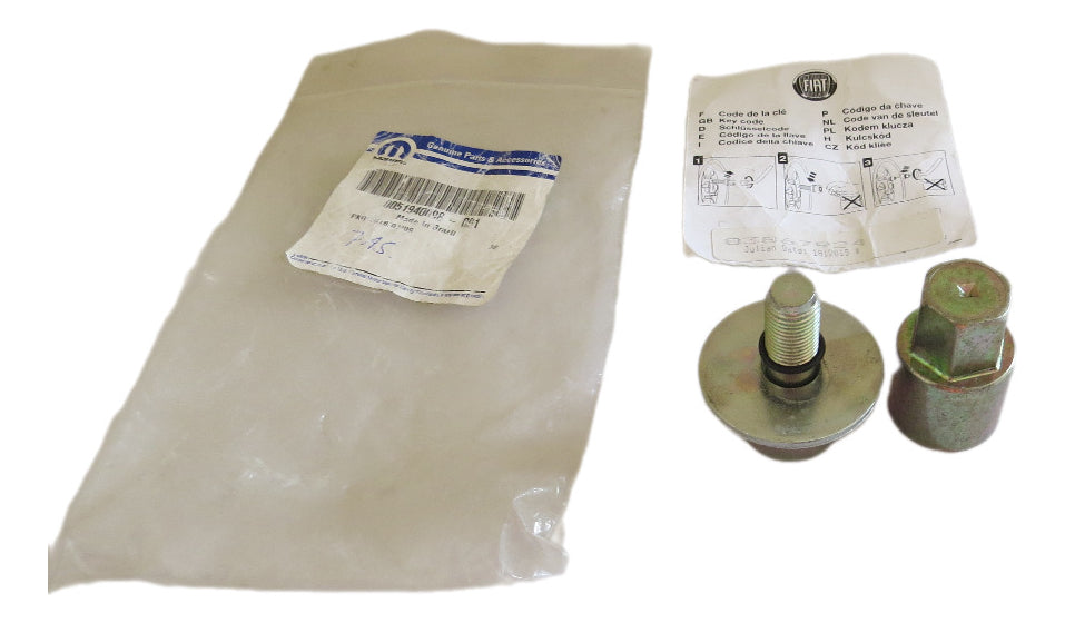 Parafuso Anti Furto Estepe Idea 2011/2016 Original Fiat 51940098