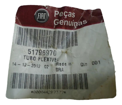 Tubo Flexível Freio com ABS Fiorino Strada 1996/2007 Original Fiat 51796970