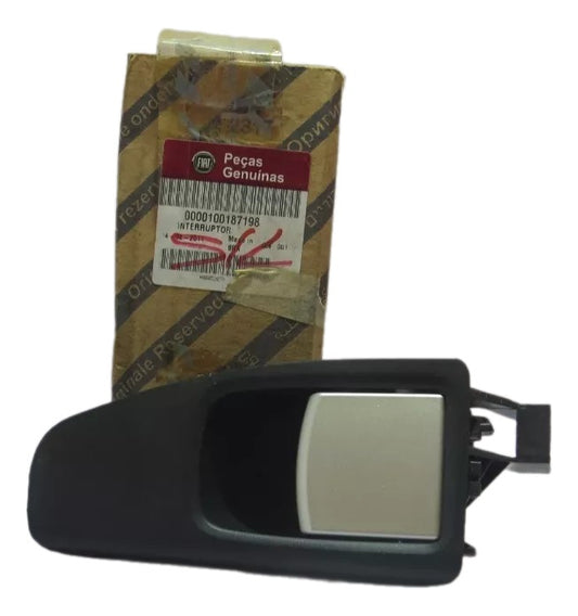 Maçaneta Interna Porta Traseira Lado Direito Idea 2011/2016 Original Fiat 100187198
