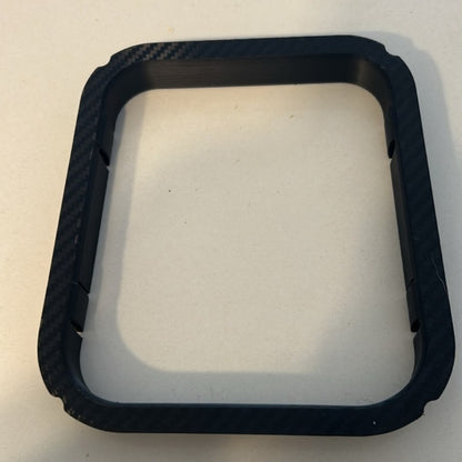 Acabamento Moldura Aro Coifa Alavanca Câmbio Chevrolet Omega 1992 a 1998 Textura Fibra de Carbono ABS