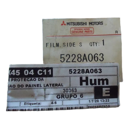 Adesivos Laterais Mitsubishi Outlander Original
