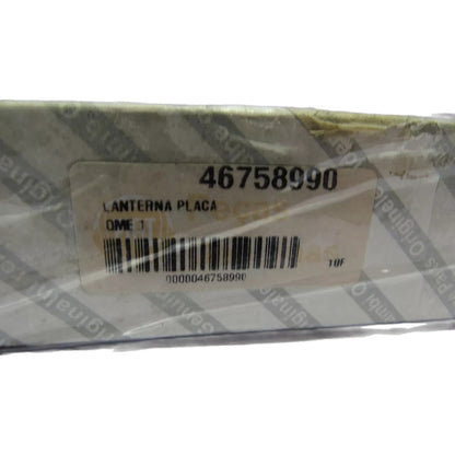 Lanterna de Placa Traseira com Lampada Fiat Stilo 2003 a 2011 Original 46758990