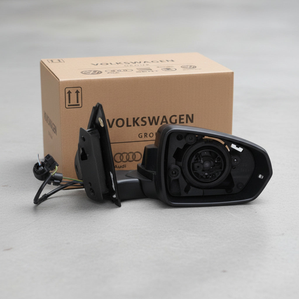 Retrovisor VW Polo Lado Direito 2018 em Diante Novo Original 6EA8957508A