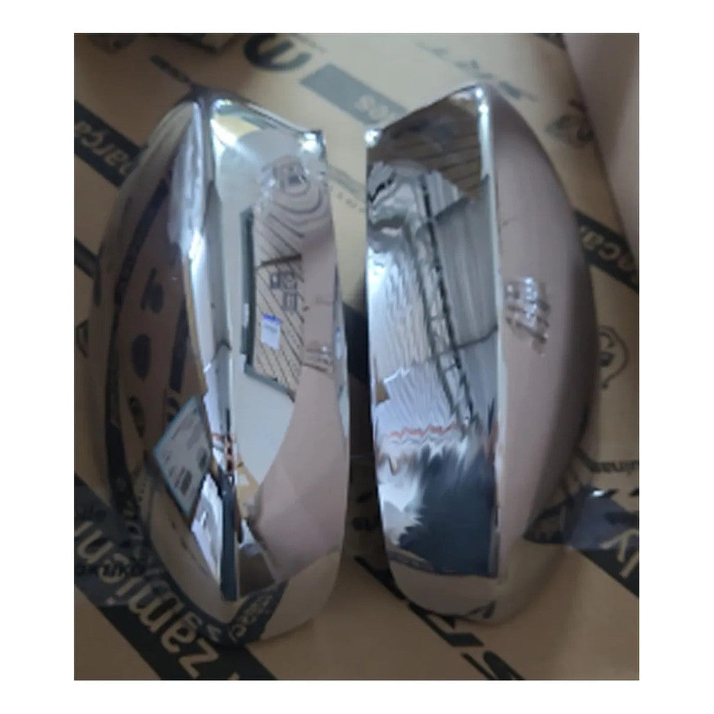 Par Capa Retrovisor Fiat Linea 09 Á 2016 Cromado Novo Original 50902131