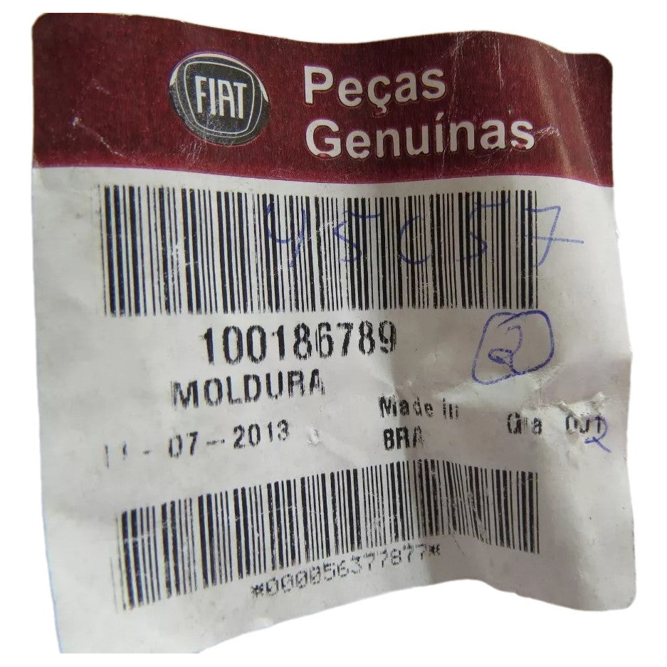 Acabamento Interno Porta Dianteira Lado Esquerdo Fiat Uno 2011 a 2014 Original 100186789