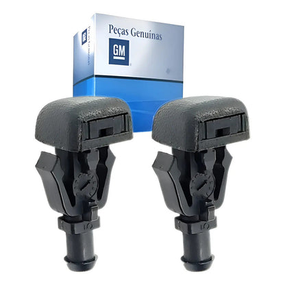 Par Brucuto Esguicho Água Para-brisa GM Spin Onix Montana 15173510