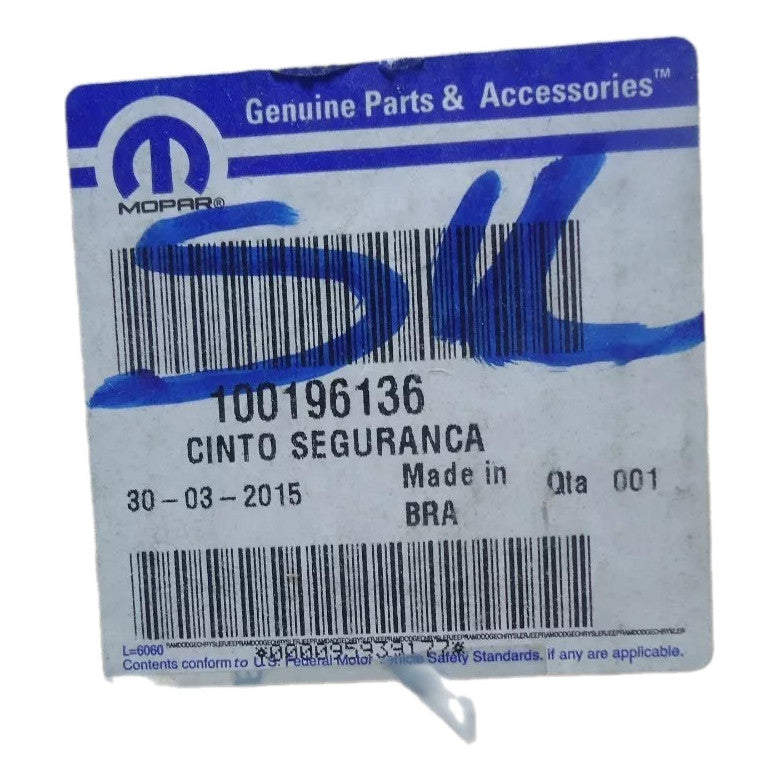 Cinto de Seguranca Dianteiro Lado Direito – Fiat Grand Siena, Palio, Siena