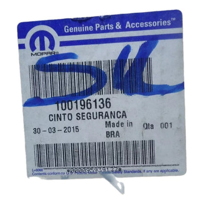 Cinto de Seguranca Dianteiro Lado Direito – Fiat Grand Siena, Palio, Siena