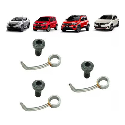 Kit 3 Injetor de Óleo Jet Cooler Fiat Argo Mobi Cronos Uno Strada 55267745