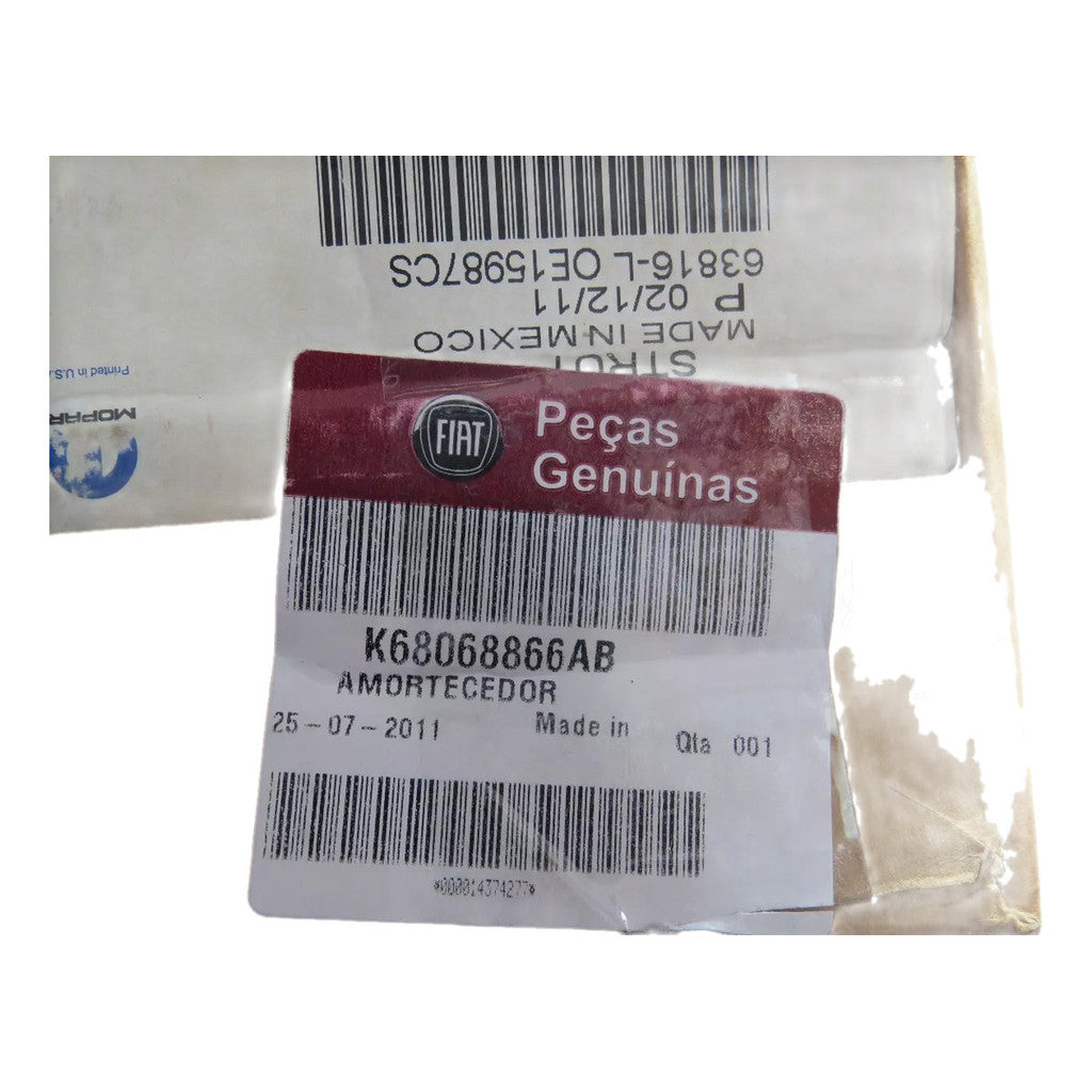 Amortecedor Traseiro Freemont 2012 a 2016 Original Fiat K68068866AB