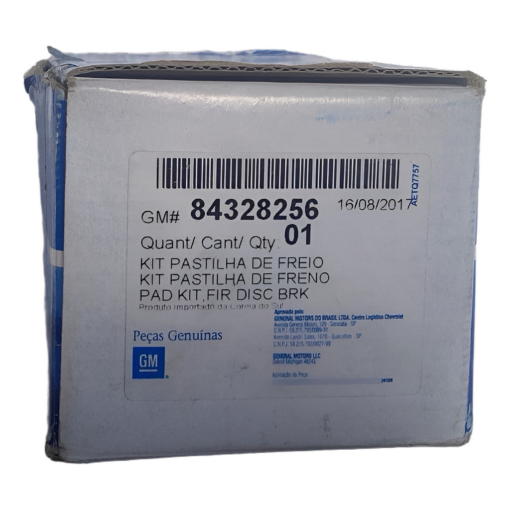 Jogo de Pastilhas Freio Dianteiro Equinox 2020 Original Gm 84328256