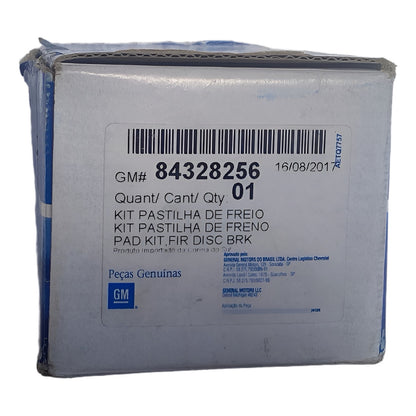 Jogo de Pastilhas Freio Dianteiro Equinox 2020 Original Gm 84328256