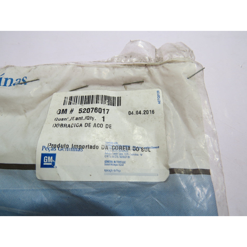 Limitador Porta Dianteira Spin 2013 a 2019 Original Gm 52076017
