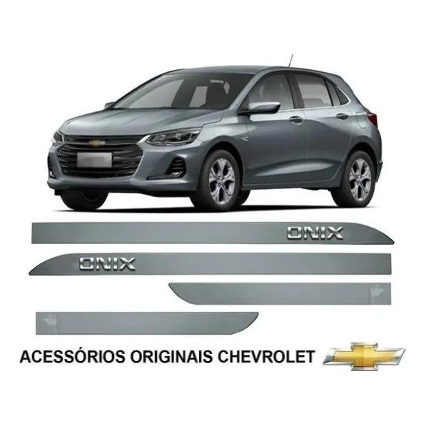 Friso Lateral Chevrolet Onix 2020 a 2025 Novo Original 98553122