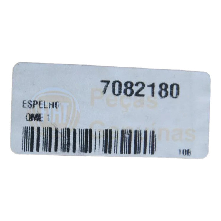 Lente Espelho Retrovisor Lado Esquerdo Fiat Palio Siena Strada 96/07 Original 7082180