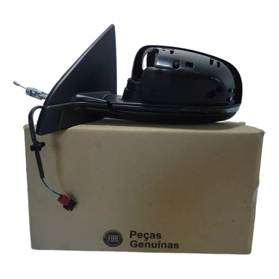 Espelho Retrovisor Fiat Toro 2016 a 2021 Lado Esquerdo Novo Original 100230726