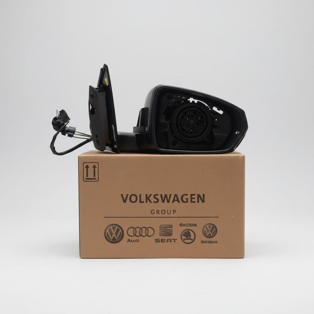Retrovisor VW Polo Lado Direito 2018 em Diante Novo Original 6EA8957508A