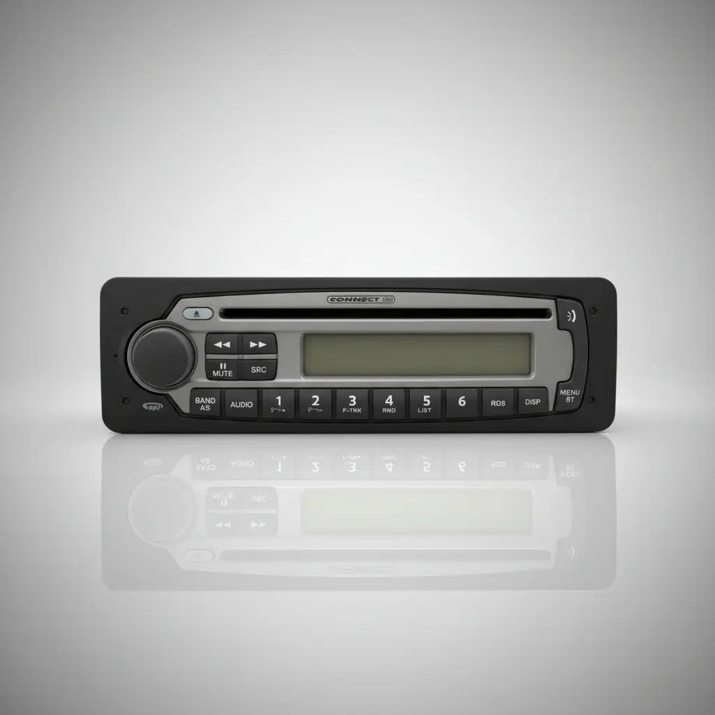 Rádio com Cd e Mp3 Original Fiat Doblo Fiorino Strada Siena Original 100181761