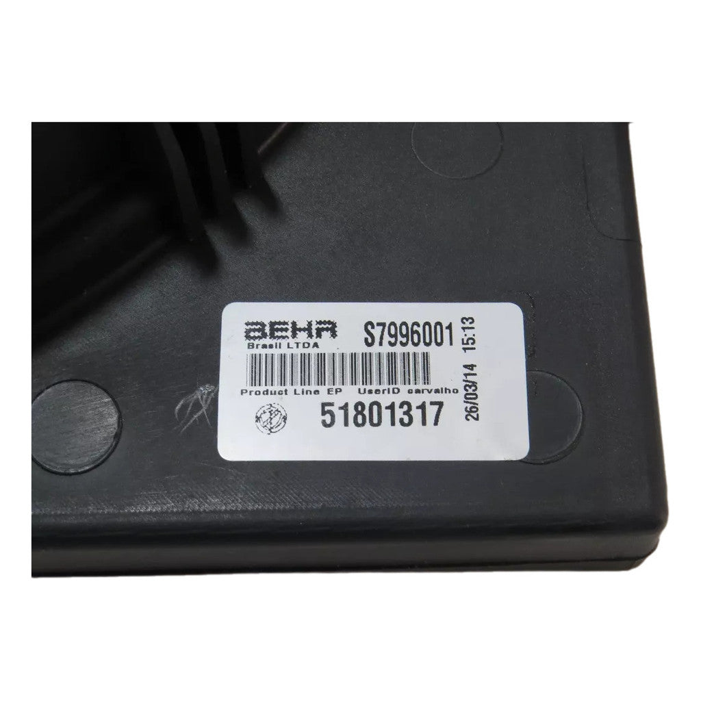 Eletroventilador Palio Siena Strada Original Fiat 51801317