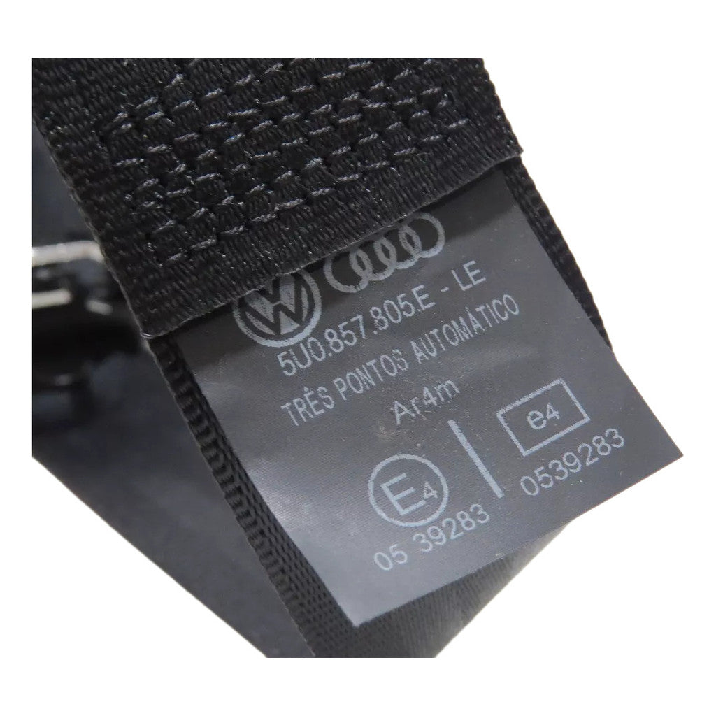 Cinto de Segurança Traseiro Lado Esquerdo Voyage Gol Original Volkswagen 5U0857805E